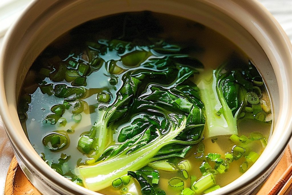 How To Cook Bok Choy in Soup