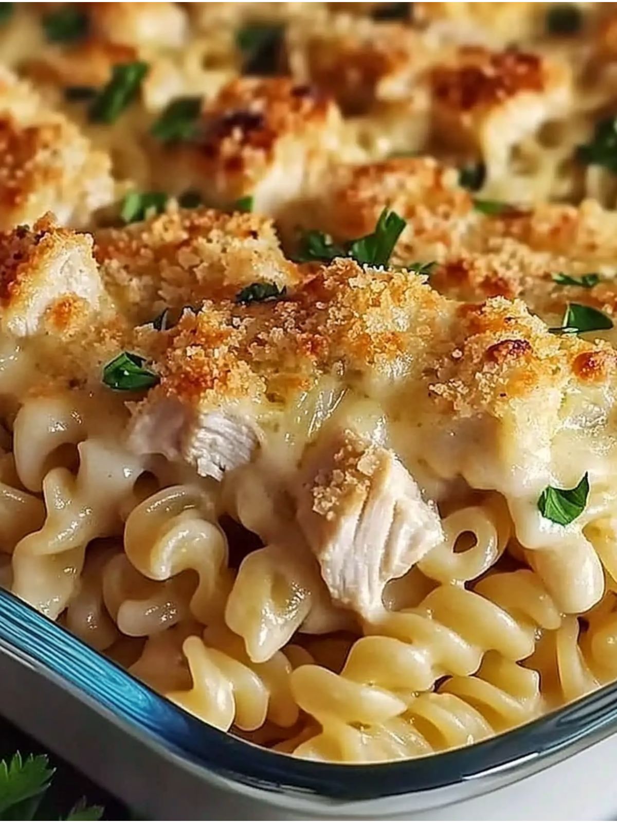 Easy Garlic Parmesan Chicken Pasta Bake Recipe: Creamy, Cheesy, and