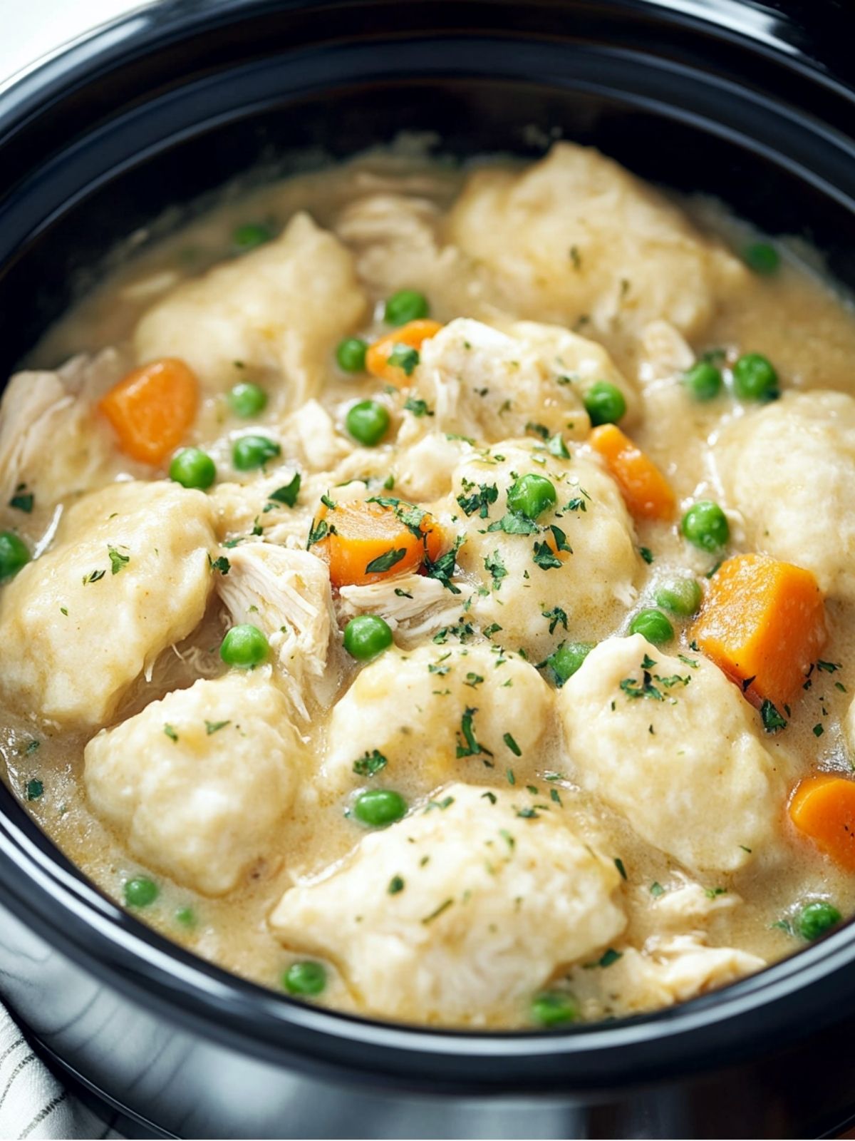Crockpot Chicken and Dumplings