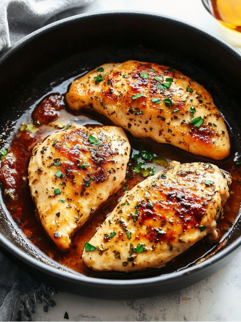 Garlic Butter Baked Chicken Breast (2)