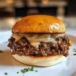 Irresistible French Onion Beef Sloppy Joes