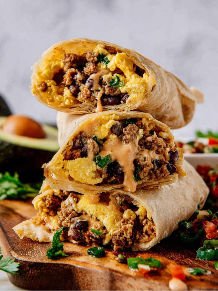 High-Protein Breakfast Burrito (4)