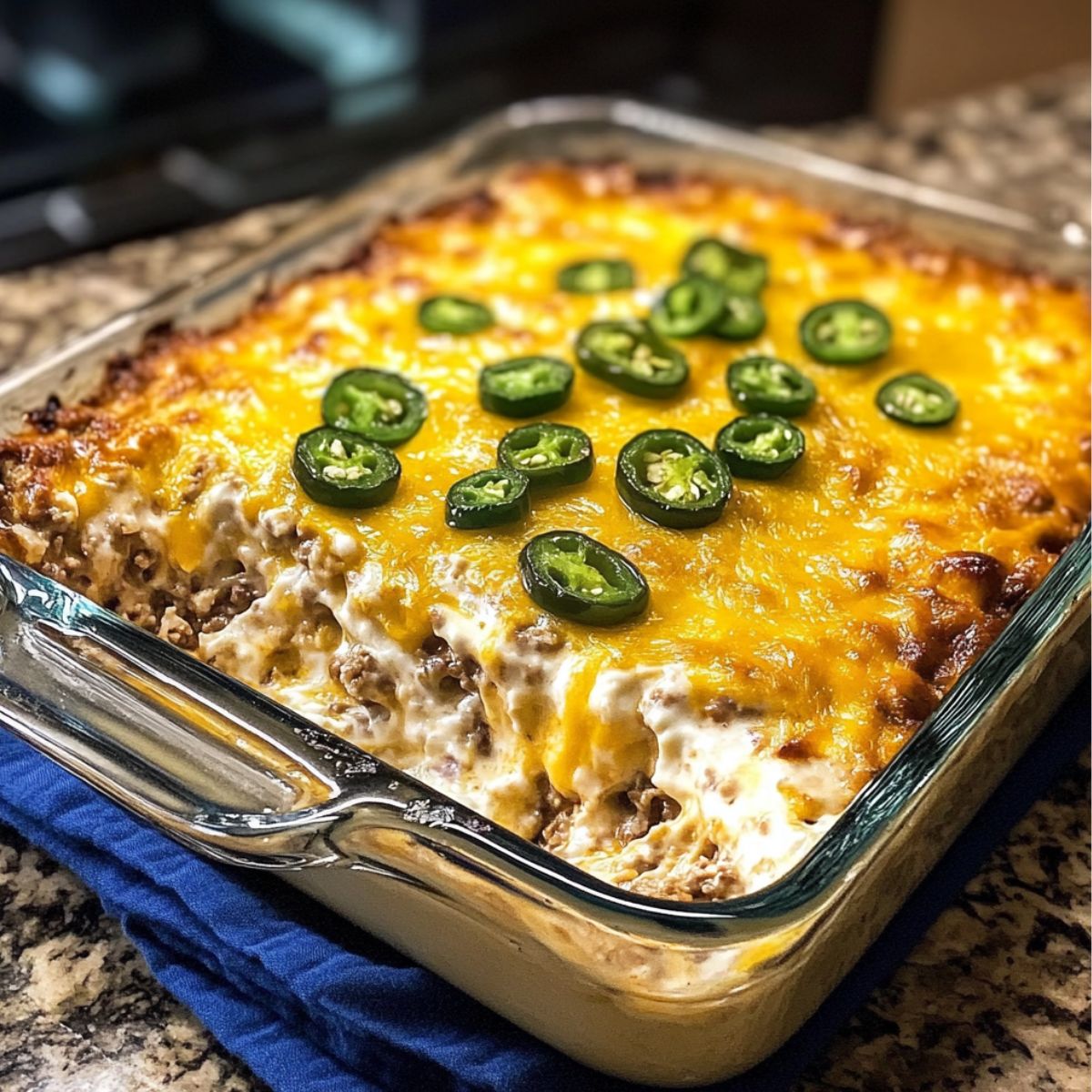 Keto Jalapeño Popper Casserole