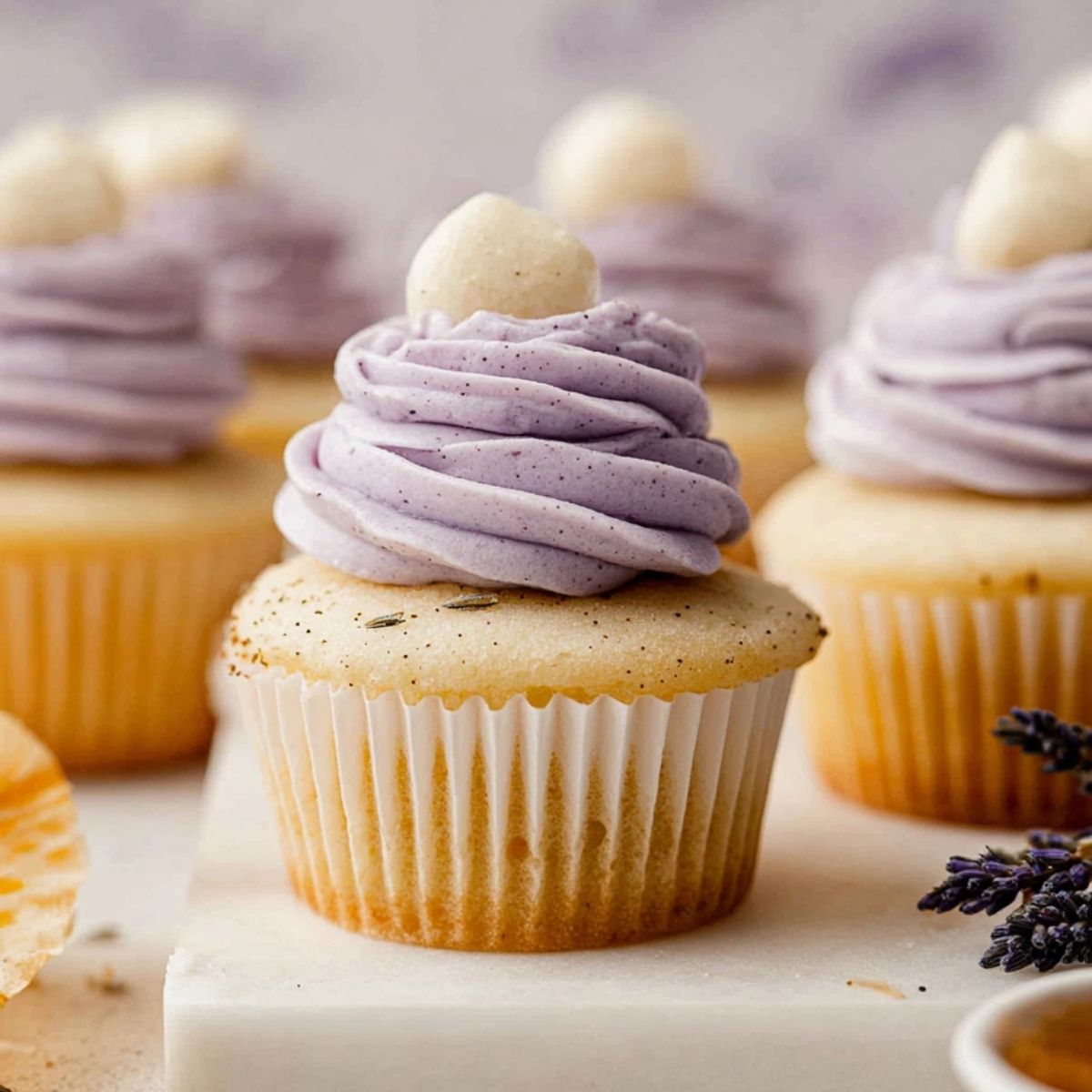 Lavender Cupcakes
