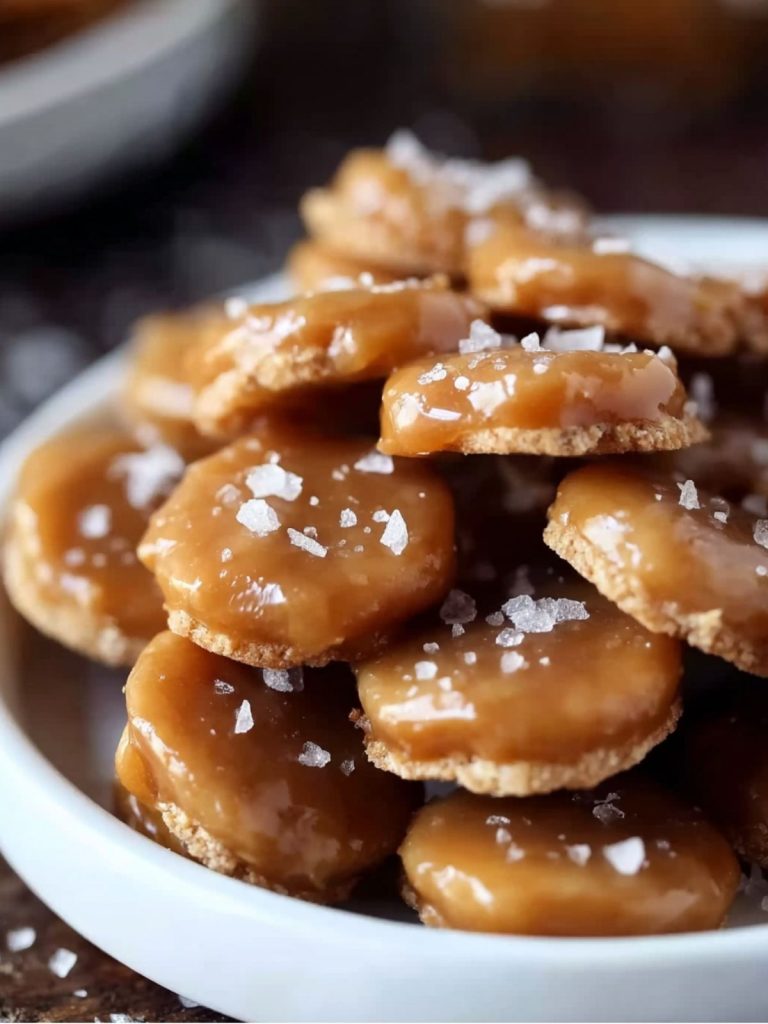 Salted Caramel Cracker Bites (4)