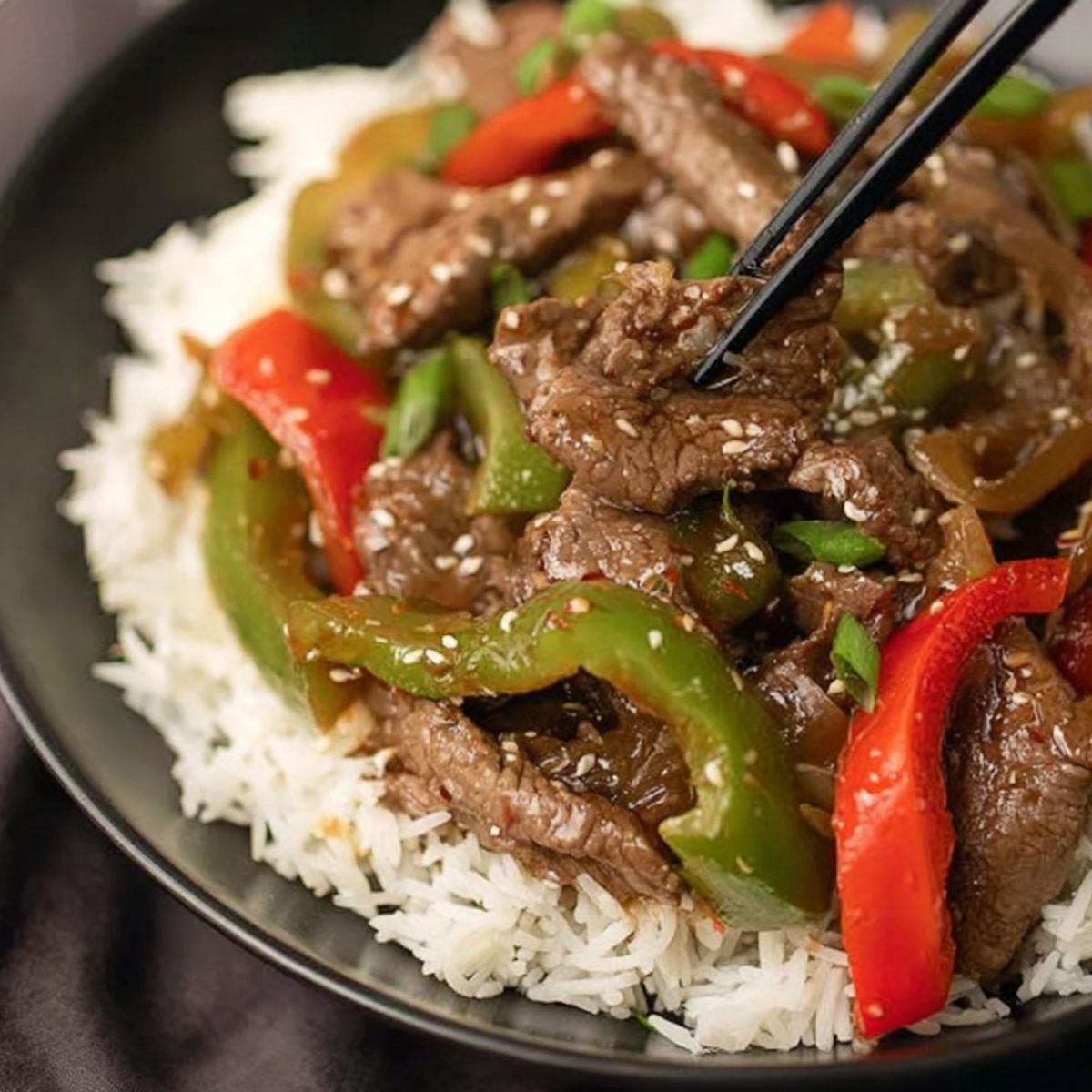 Pepper Steak in a Crock Pot