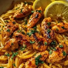 Irresistible Cowboy Butter Chicken Linguine: Creamy Heaven-image