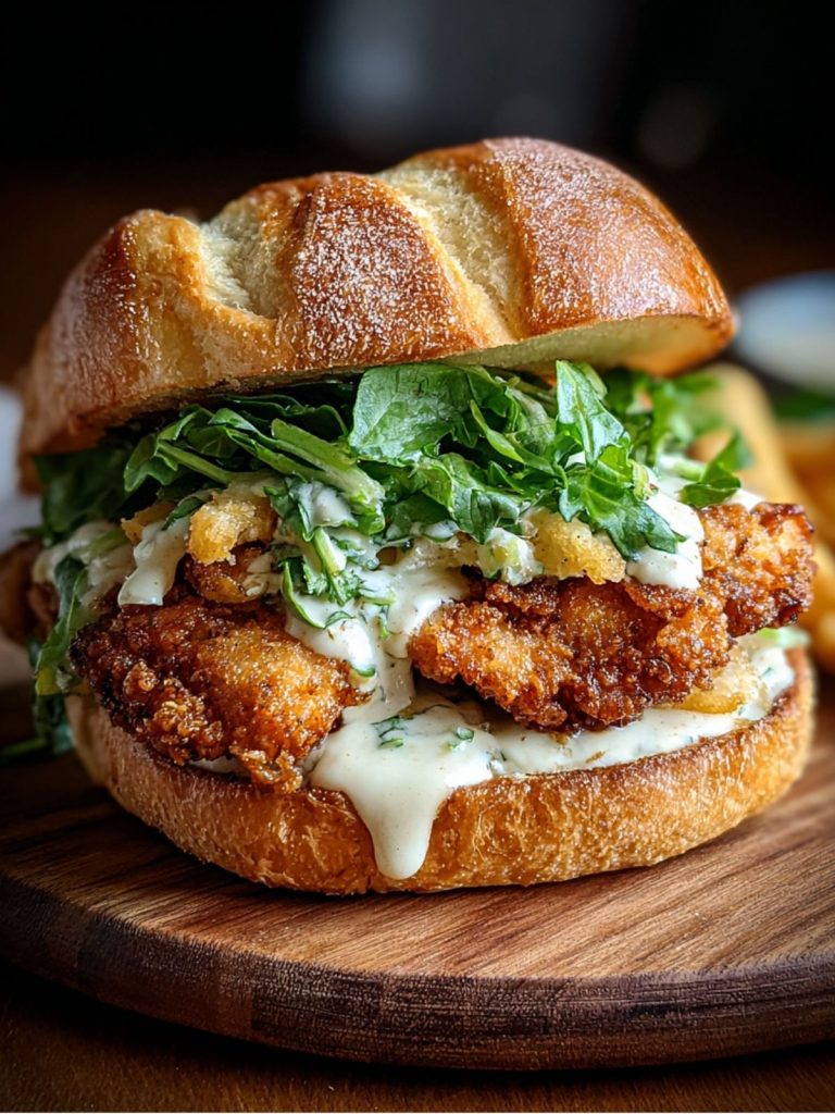 Crispy Chicken Caesar Sandwich (2)