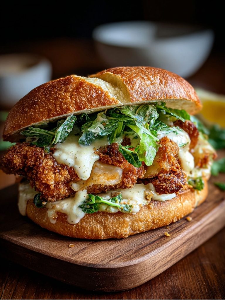 Crispy Chicken Caesar Sandwich (5)