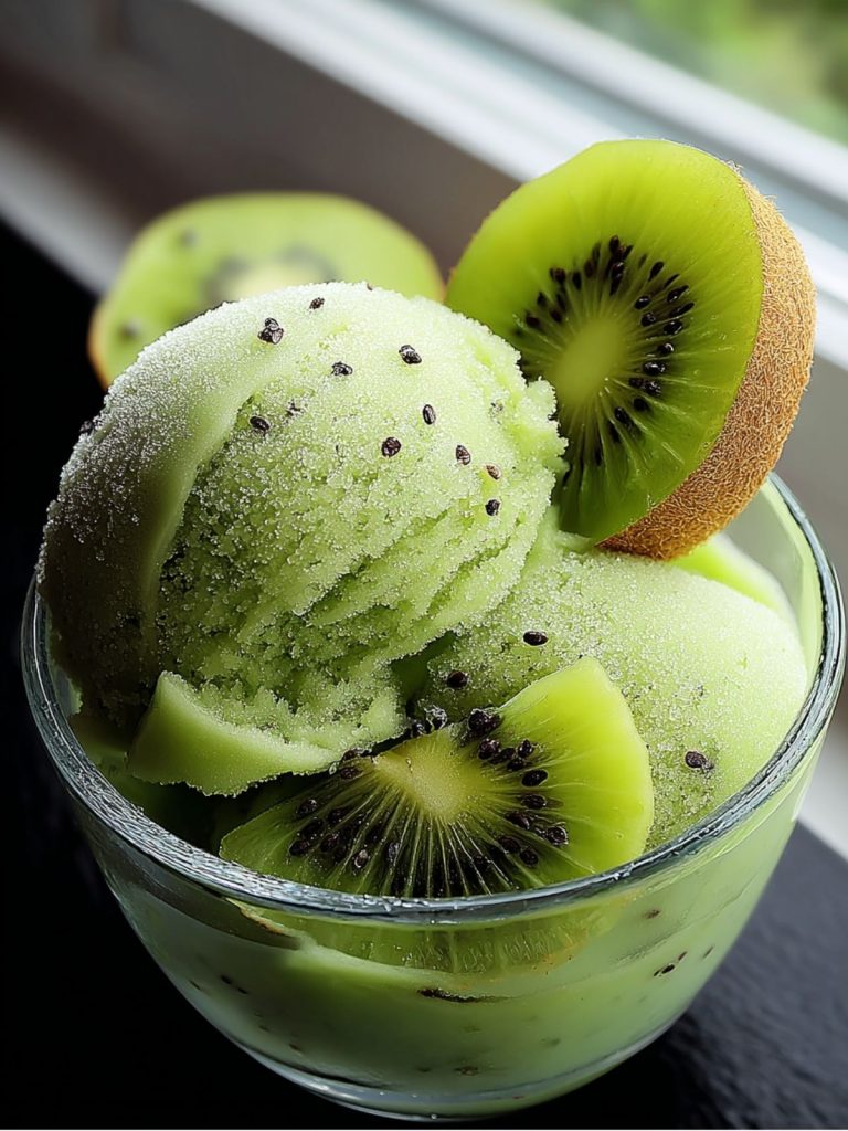 Vegan Kiwi Sorbet (2)
