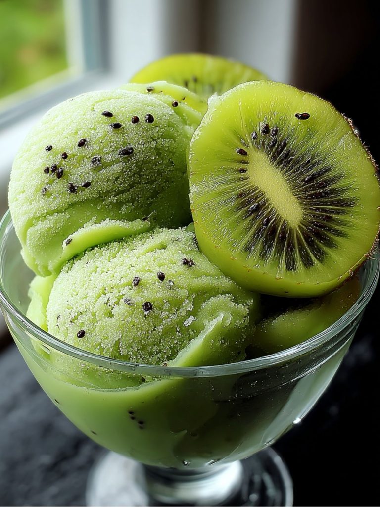 Vegan Kiwi Sorbet (3)