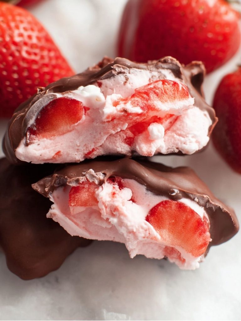 Frozen Strawberry Yogurt (3)