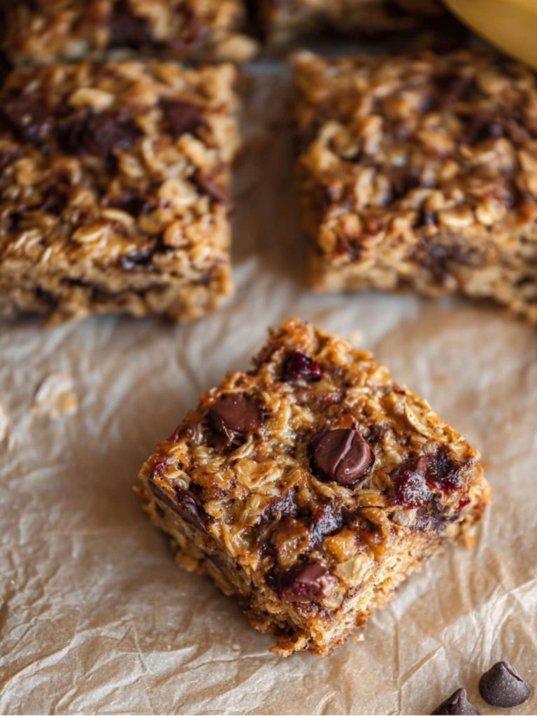 Banana Oatmeal Bars (3)