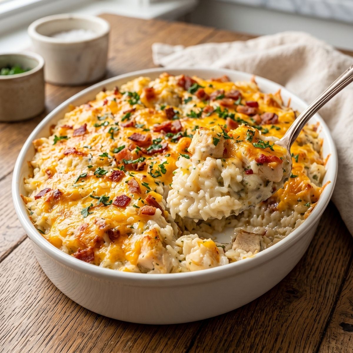Angel Chicken and Rice Casserole