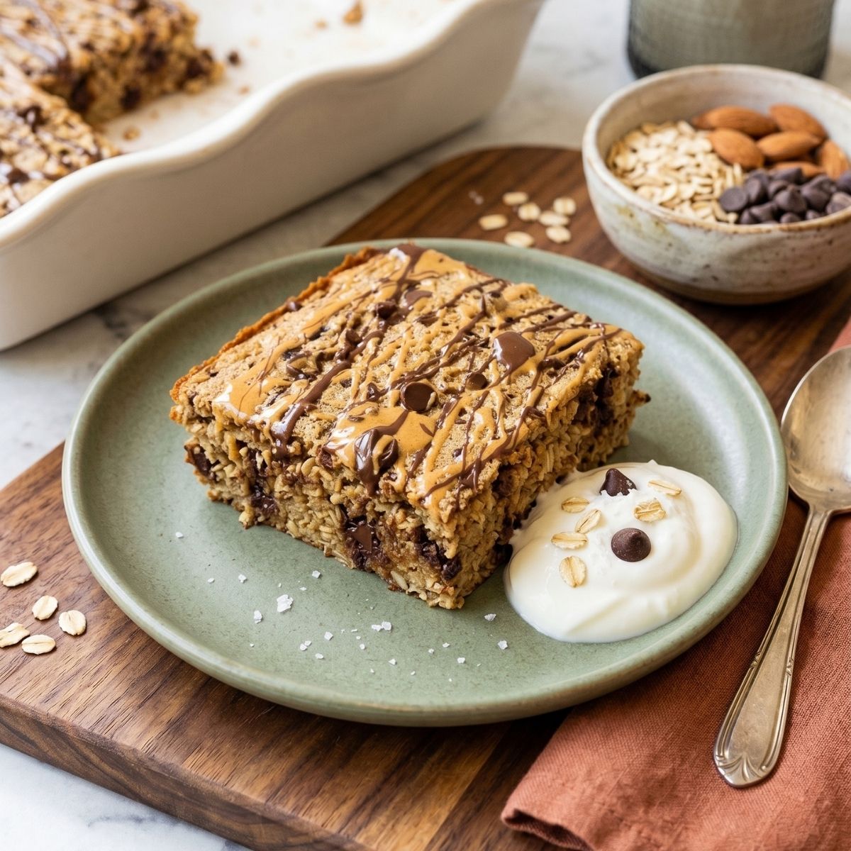 High-Protein Baked Oatmeal