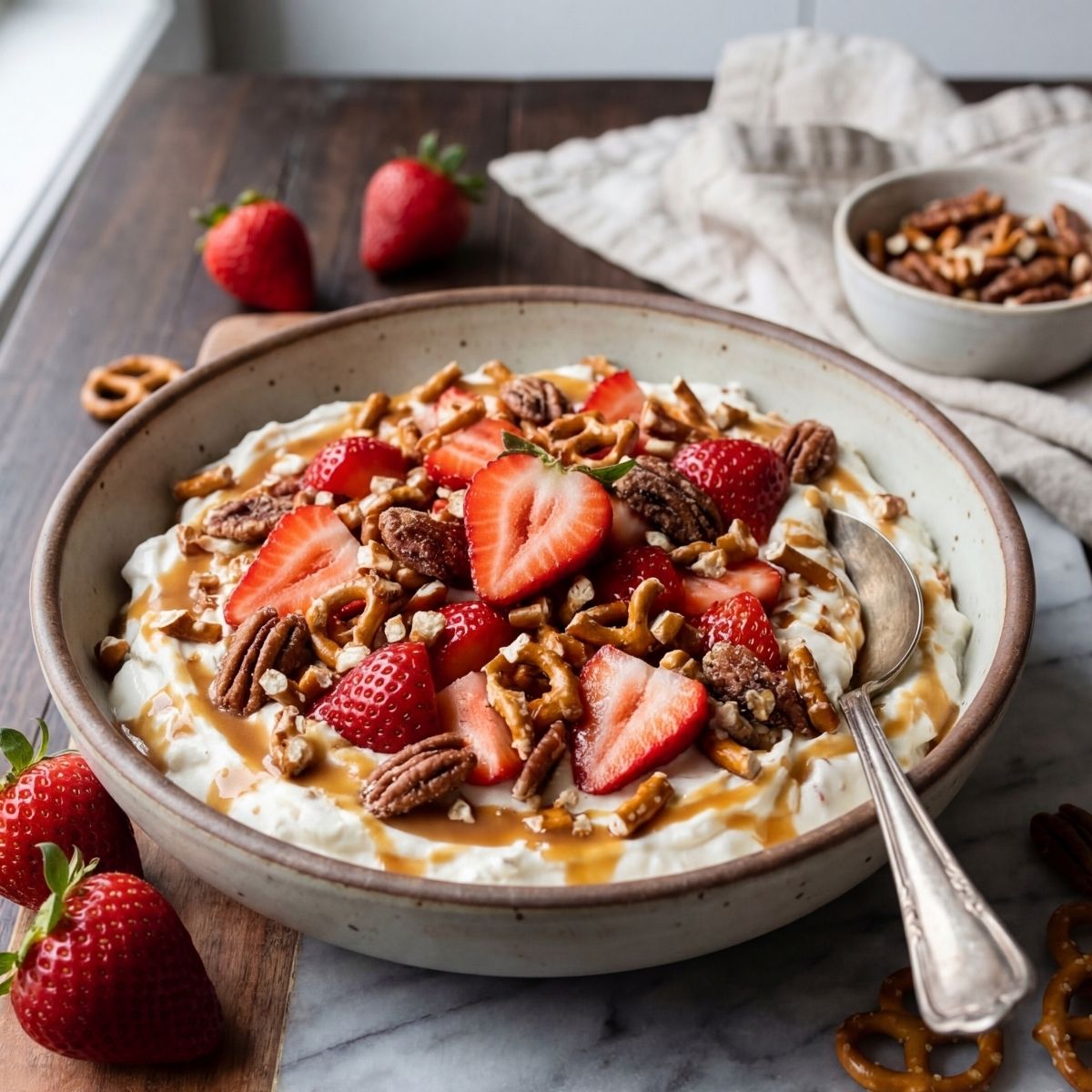 Strawberry Crackle Salad
